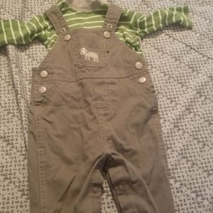 EUC baby boys overalls